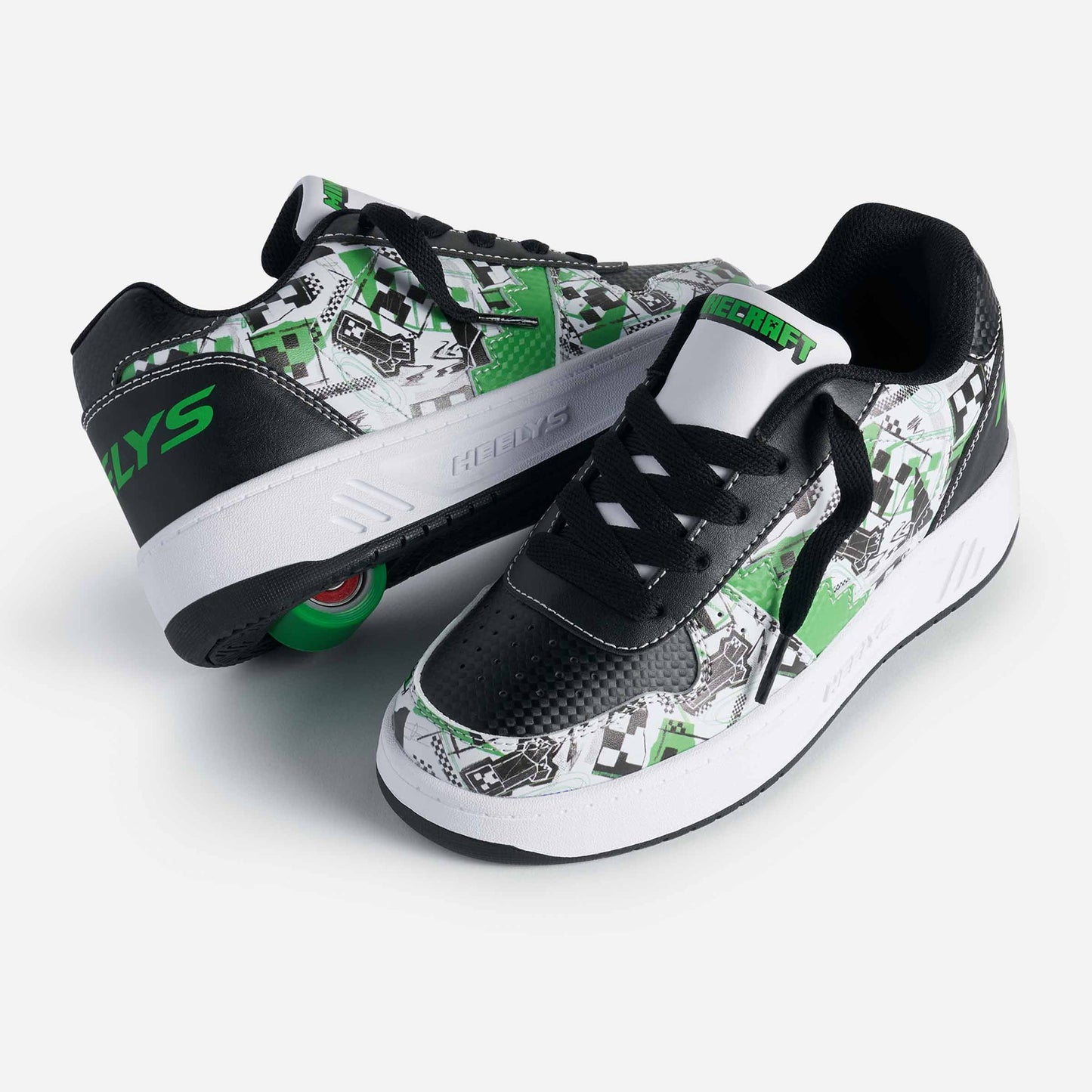 Heelys | Minecraft Kama - White/Black/Green