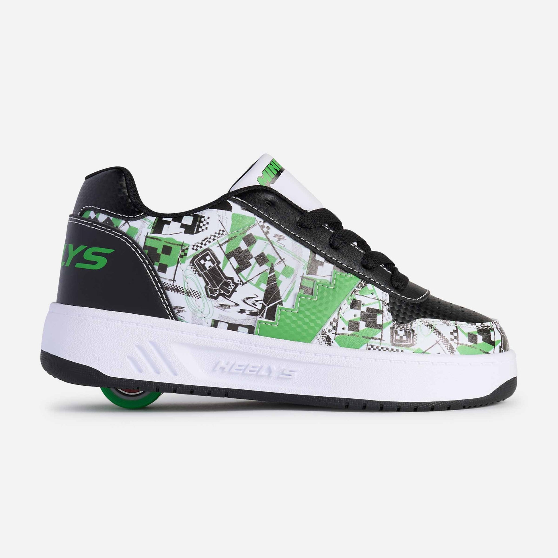 Heelys | Minecraft Kama Adults - White/Black/Green