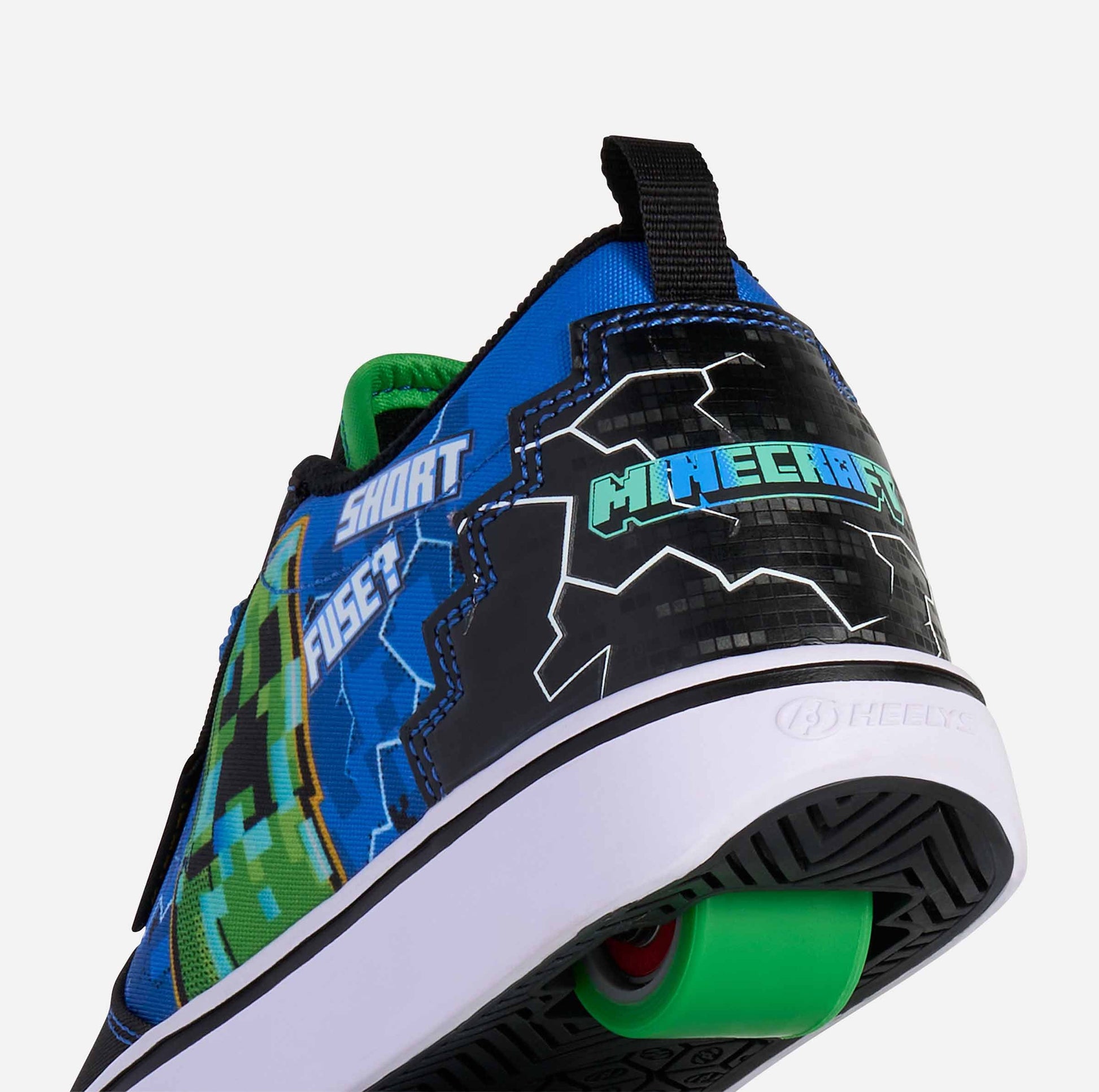 Heelys | Minecraft Pro 20 Adults - Black/Blue/Green