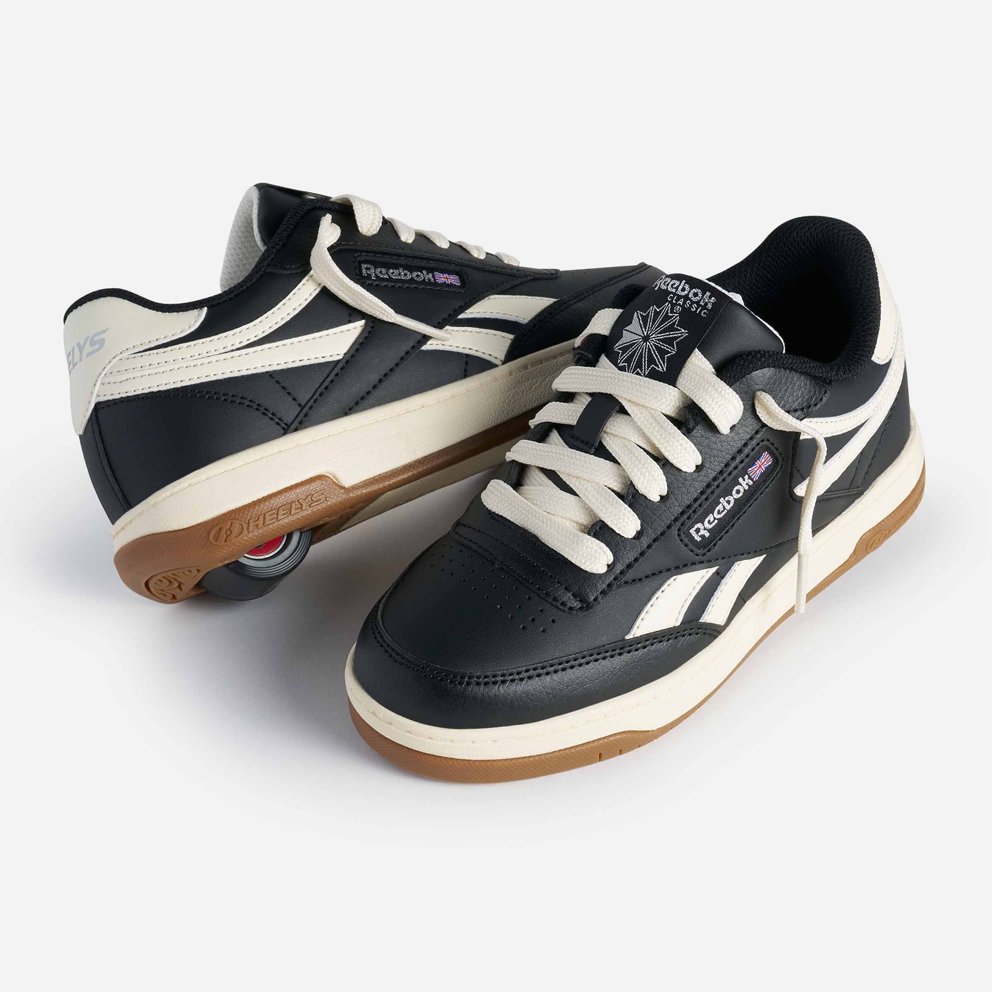 Heelys | Reebok Club C - Black/White