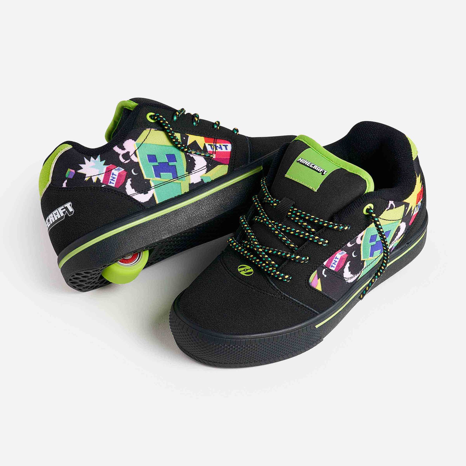 Heelys | Minecraft Pro 25 | Black/Green/Multi