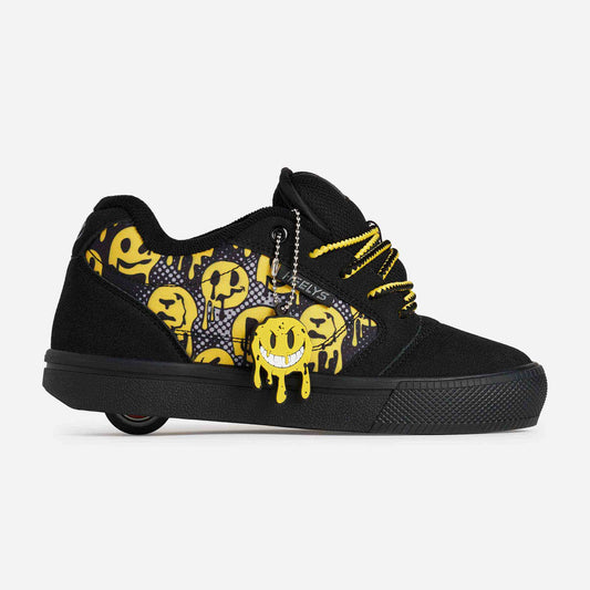 Heelys | Pro 25 Adults | Novelty Black/Yellow/Grey