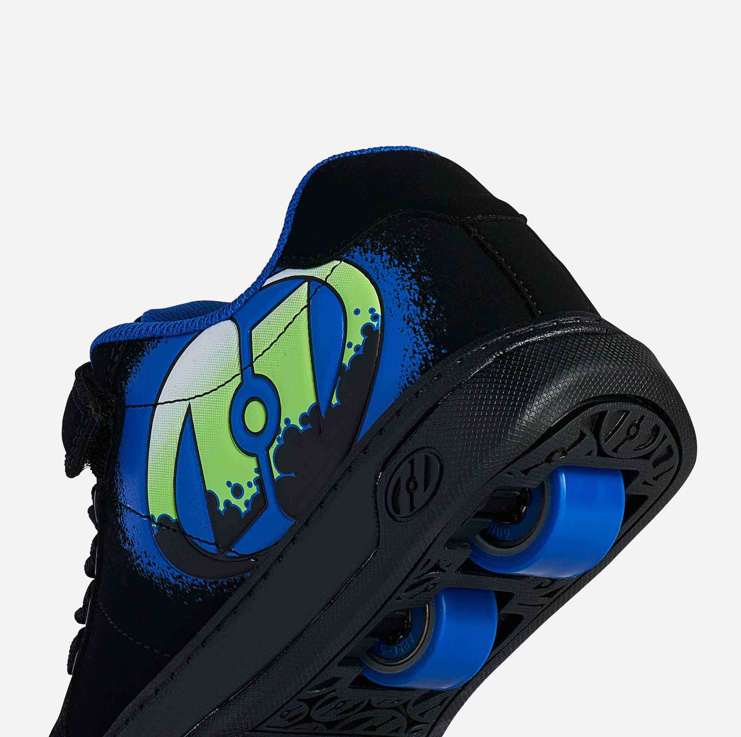 Heelys | Kolect X2 | Black/Royal/Posion Green – Heelys UK