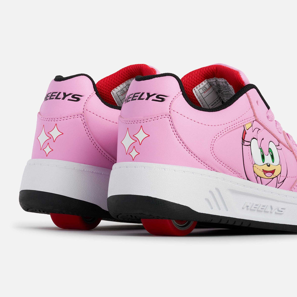 Heelys | Gio x Sonic - Rose Pink/Black/Energy Red