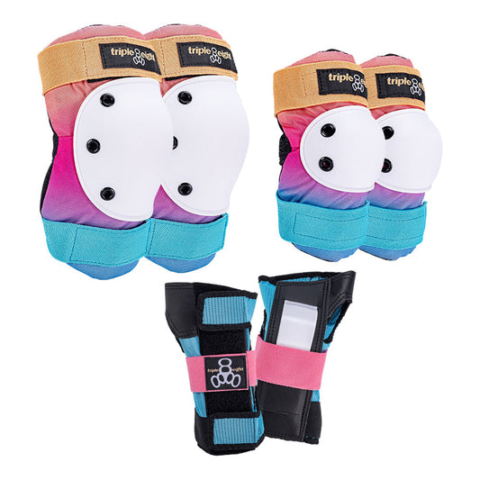 Heelys |Saver Series 3-Pack Triple Eight Pads - Sunset