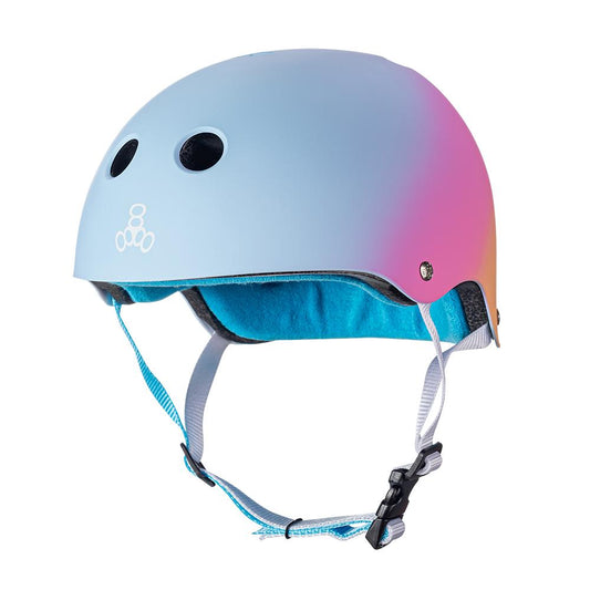 Heelys |Certified Sweatsaver Triple Eight Helmet - Sunset